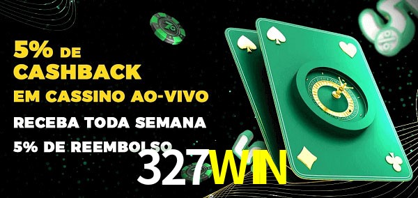 Promoções do cassino ao Vivo 327WIN